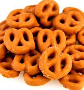 1 serving Salted Caramel Pretzel Bites - Mini