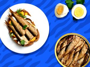 1 Serving Sardines, Select Small