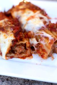 1 serving Sausage Stuffed Giant Rigatoni