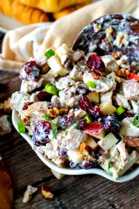 1 Serving Savor Size Cranberry Pecan Chicken Salad