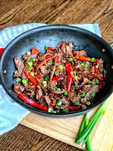 1 serving Savory Pepper Mill Steak