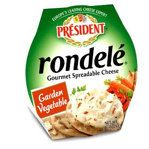 1 Serving Savory Vegetable Spreadable Cheese