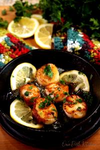 1 serving Scallops