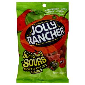 1 Serving Screaming Sours Soft & Chewy Candy