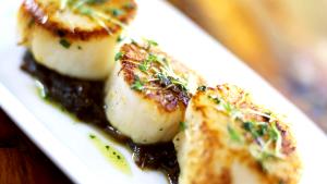 1 serving Sea Scallops & Shrimp