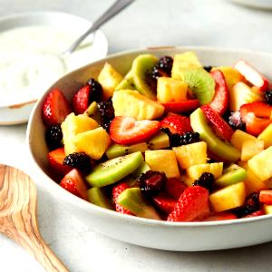 1 Serving Seasonal Fresh Fruit Salad LF