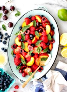 1 Serving Seasonal Fruit Salad Medley - Side Portion