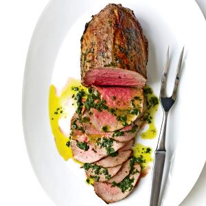 1 Serving Seasoned Roast Beef - Rare