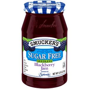 1 Serving Seedless Blackberry Jam With Splenda, Sugar Free