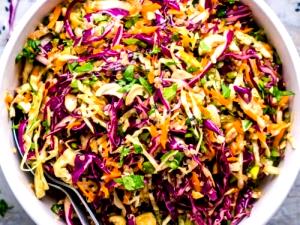 1 Serving Select Recipes Asian Slaw Dressing