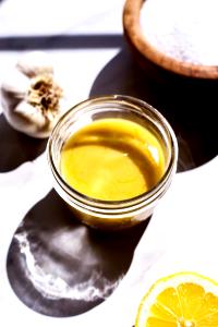 1 Serving Select Recipes Roasted Garlic Vinaigrette Dressing