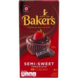 1 Serving Semisweet Chocolate Baking Bar