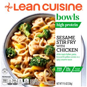 1 Serving Sesame Chicken With Vegetables And Pasta