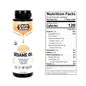 1 Serving Sesame Oil