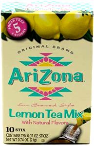 1 Serving Shake N Run Sugar Free Iced Tea Drink Mix