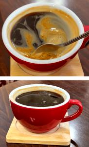 1 Serving Short - Caffe Americano - Nonfat Milk