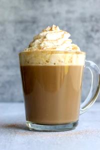 1 Serving Short - Cinnamon Dolce Latte - Whip - Whole Milk