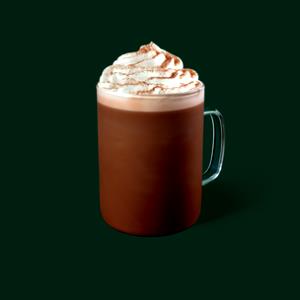 1 Serving Short - Hazelnut Signature Hot Chocolate - Whip - Soy (CD) Milk
