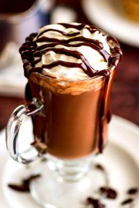 1 Serving Short - Hot Chocolate - Whip - 2% Milk