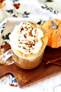 1 Serving Short - Pumpkin Spice Latte - No Whip - Whole Milk