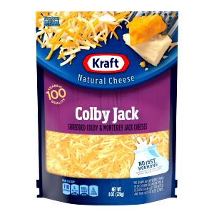 1 Serving Shredded Colby Jack Cheese