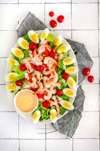 1 Serving Shrimp And Crab Louie