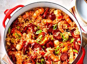 1 serving Shrimp and Sausage Jambalaya
