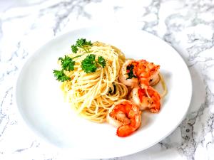 1 Serving Shrimp & Angel Hair Pasta Entree