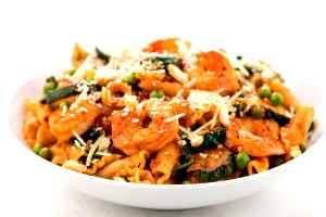 1 serving Shrimp Campanelle Primavera