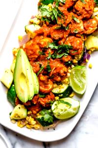 1 Serving Shrimp Diablo