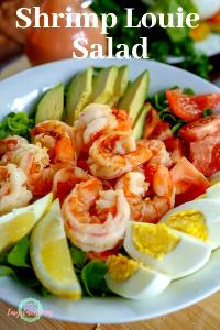 1 Serving Shrimp Louie - Half Size