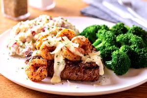 1 serving Shrimp ‘N Parmesan Sirloin