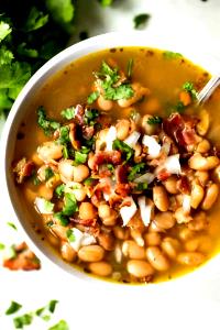 1 Serving Side Dish: Beans A La Charra