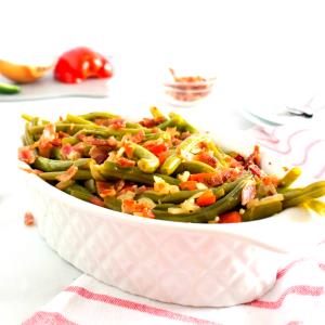 1 Serving Side Dish: Firecracker Green Beans