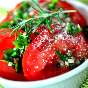 1 Serving Side Dish: Sliced Tomatoes