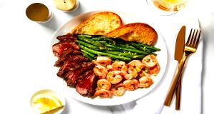1 serving Signature Sirloin with Garlic Herb Shrimp