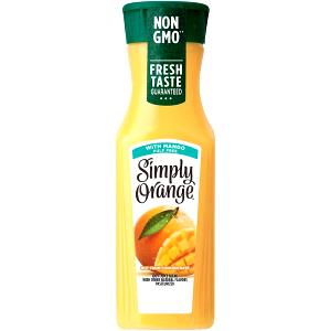 1 Serving Simply Orange With Mango, Pulp Free