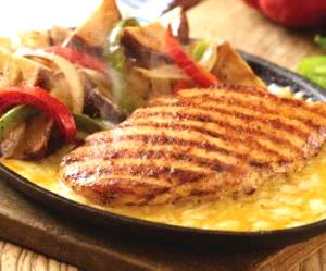 1 serving Sizzling Chicken Fundido