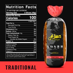 1 Serving Sliced Mission Loaf