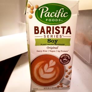 1 Serving Small Caffe Au Lait - Pacific Soy