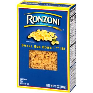 1 Serving Small Egg Bows Pasta Noodles