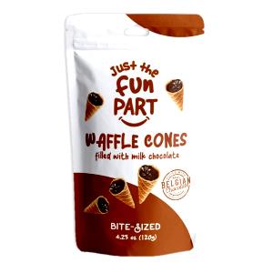 1 Serving Small Waffle Cone With Chocolate
