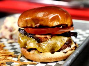 1 Serving Smoke House Hamburger
