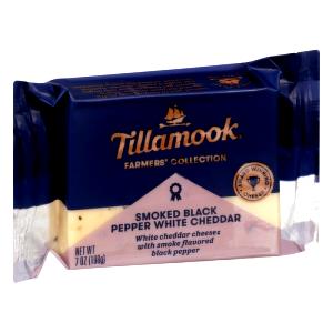 1 Serving Smoked Black Pepper White Cheddar Cheese