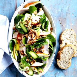 1 serving Smoked Chicken and Pear Salad (Half)