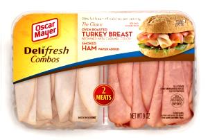 1 Serving Smoked Turkey Breast & Cheese Multi Pack Meals