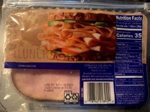 1 Serving Smoked Turkey Breast