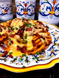 1 Serving Smothered Cheese Fries