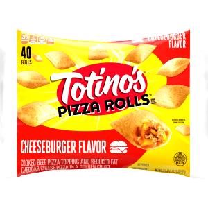 1 Serving Snack Rolls Cheeseburger Flavored