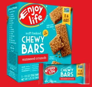 1 Serving Soft And Chewy Sunbutter Crunch Snack Bars